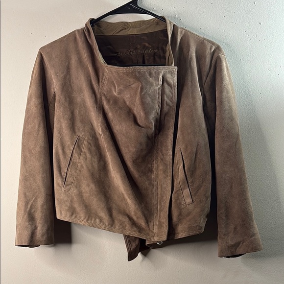 Twin-Set Tan Leather Jacket - Picture 7 of 12
